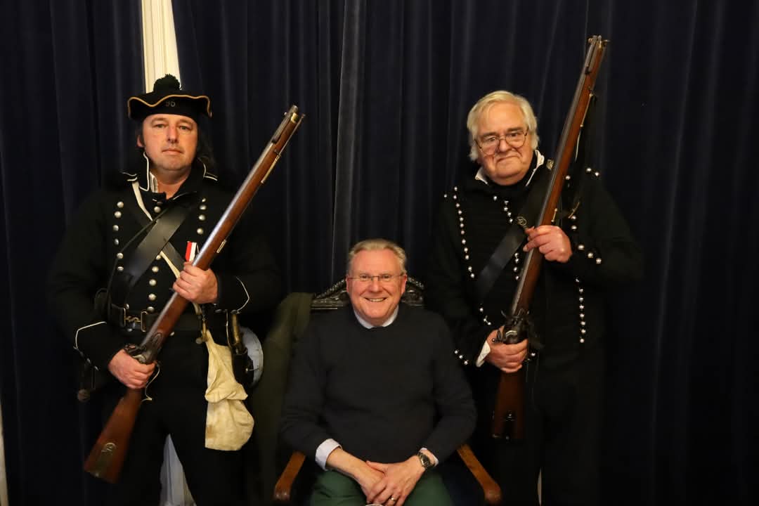 WBro Mark Smith (Centre) Bro Colin Bullock(Left) Bro Robin Richards(Right)